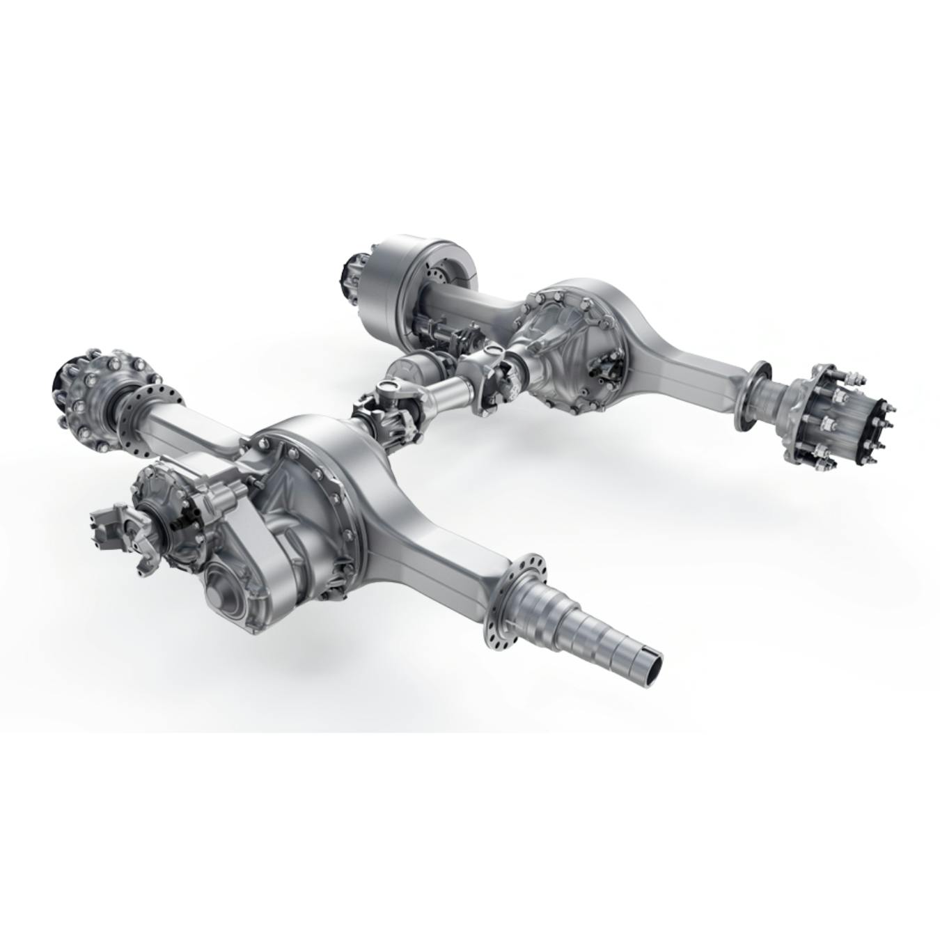 Tandem Rear Axle Square Option 2